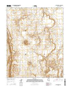 Antelope Knoll 2014 topographic map thumbnail