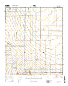 Antelope Peak NE 2014 topographic map thumbnail