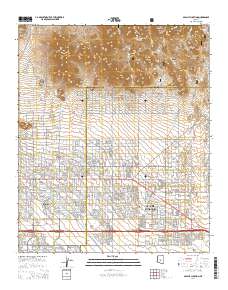 Apache Junction 2014 topographic map thumbnail