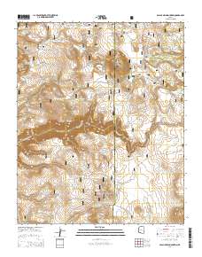 Apache Maid Mountain 2014 topographic map thumbnail