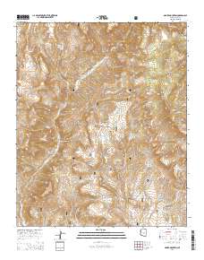 Armer Mountain 2014 topographic map thumbnail