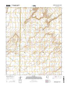 Arrowhead Butte NE 2014 topographic map thumbnail