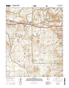 Ash Fork 2014 topographic map thumbnail