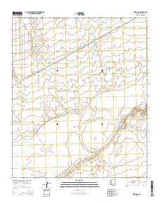 Aztec NW 2014 topographic map thumbnail