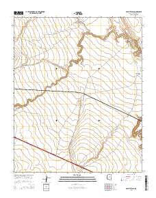 Babbitt Wash 2014 topographic map thumbnail