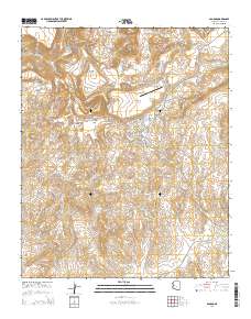 Bagdad 2014 topographic map thumbnail