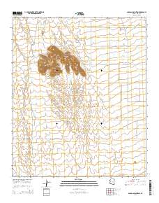 Baragan Mountain 2014 topographic map thumbnail