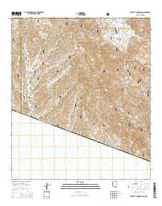 Bartlett Mountain 2014 topographic map thumbnail