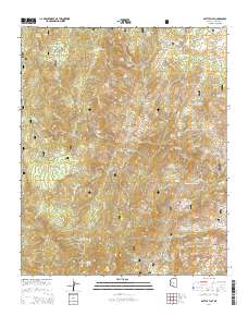 Battle Flat 2014 topographic map thumbnail