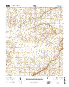 Beacon Well 2014 topographic map thumbnail