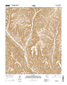 Bear Ridge 2014 topographic map thumbnail