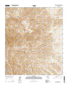 Beargrass Basin 2014 topographic map thumbnail