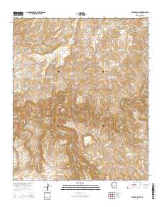 Beckers Butte 2014 topographic map thumbnail