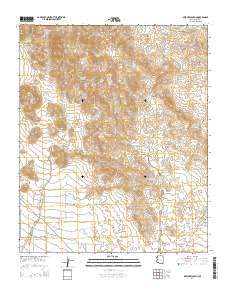 Beecher Canyon 2014 topographic map thumbnail