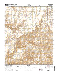 Behm Mesa 2014 topographic map thumbnail
