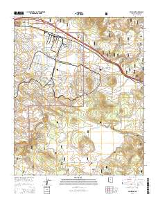 Bellemont 2014 topographic map thumbnail