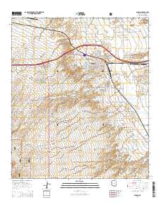 Benson 2014 topographic map thumbnail