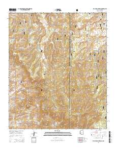 Big Lue Mountains 2014 topographic map thumbnail