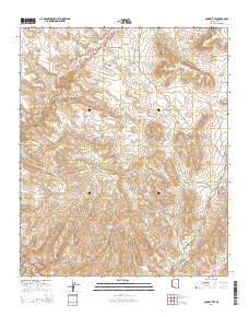 Cone Butte 2014 topographic map thumbnail