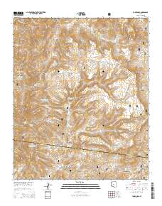 Cooks Mesa 2014 topographic map thumbnail
