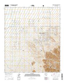 Corona De Tucson 2014 topographic map thumbnail
