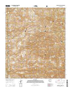 Coronado Mountain 2014 topographic map thumbnail