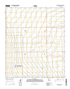 Cortez Peak NW 2014 topographic map thumbnail