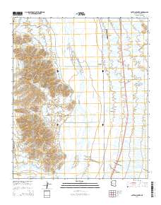 Cotton Center 2014 topographic map thumbnail