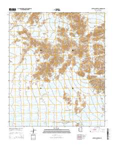 Cotton Center SE 2014 topographic map thumbnail