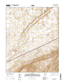 Cow Springs 2014 topographic map thumbnail