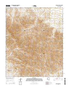 Crossman Peak 2014 topographic map thumbnail