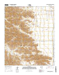 Cunningham Mountain 2014 topographic map thumbnail