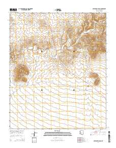 Date Creek Ranch 2014 topographic map thumbnail