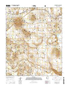 Davenport Hill 2014 topographic map thumbnail