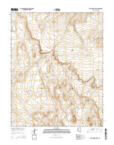Dead Monkey Ridge 2014 topographic map thumbnail