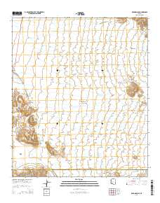 Deadman Gap 2014 topographic map thumbnail