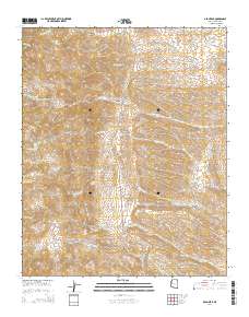 Dean Peak 2014 topographic map thumbnail