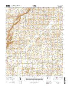 Deep Lake 2014 topographic map thumbnail