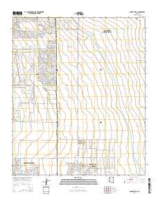 Desert Well 2014 topographic map thumbnail
