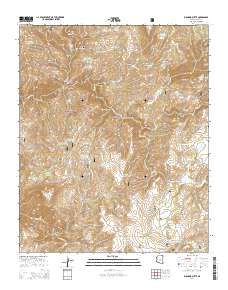 Diamond Butte 2014 topographic map thumbnail