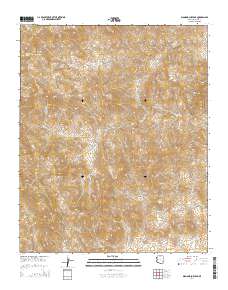Diamond Joe Peak 2014 topographic map thumbnail