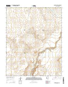 Dinnebito Spring 2014 topographic map thumbnail