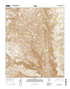 Double Buttes 2014 topographic map thumbnail