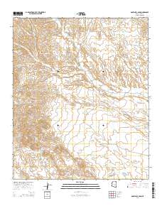 Dourine Canyon 2014 topographic map thumbnail