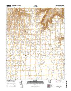 Driftwood Canyon 2014 topographic map thumbnail