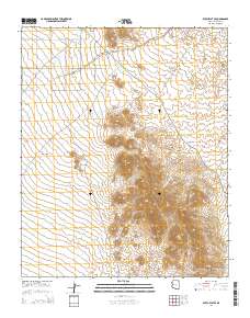 Dutch Flat SE 2014 topographic map thumbnail