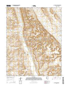 Dutchman Draw 2014 topographic map thumbnail
