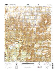Eagar 2014 topographic map thumbnail