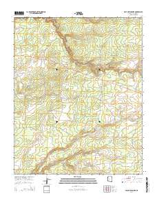 East of Kinlichee 2014 topographic map thumbnail
