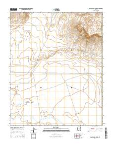 East of Old Leupp 2014 topographic map thumbnail